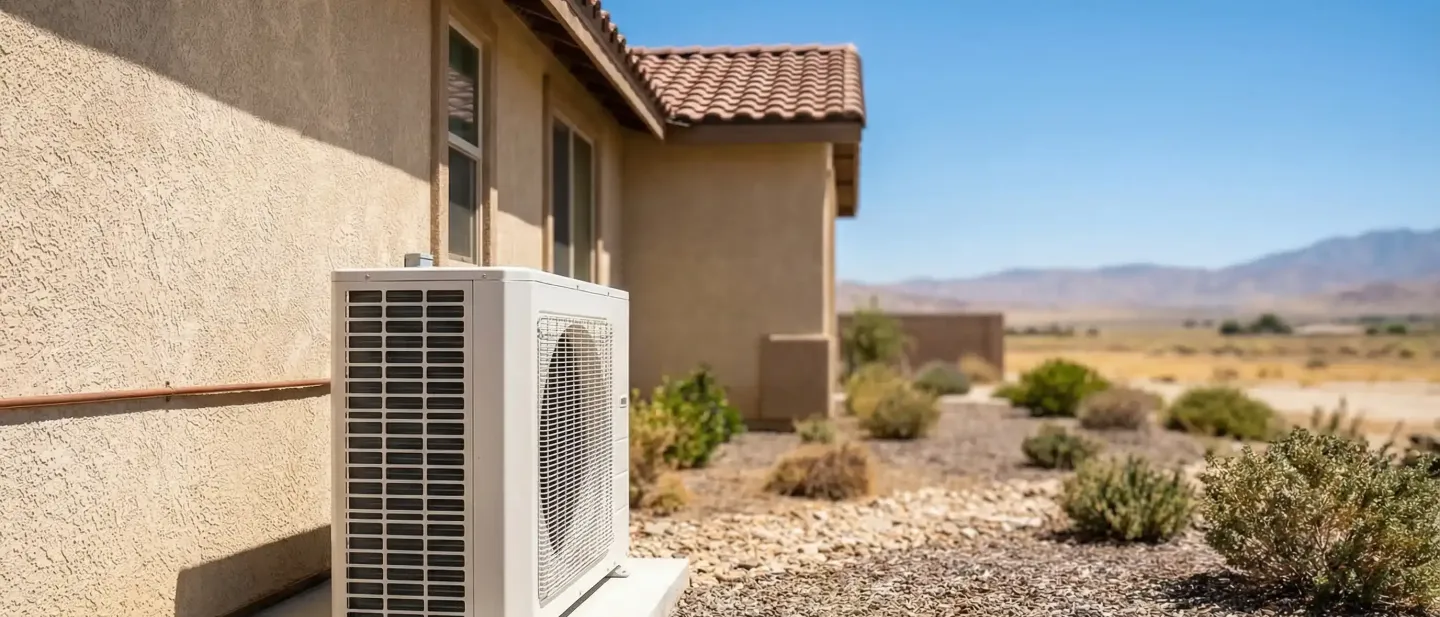 Professional HVAC technician workspace for air conditioning services in Bakersfield, CA