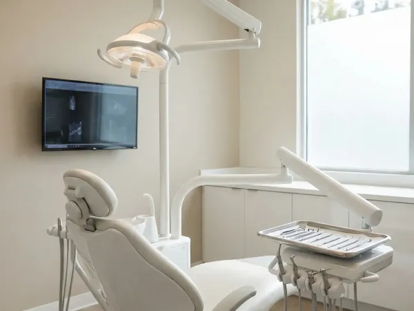 Professional dental treatment room for dental services in Bakersfield, CA