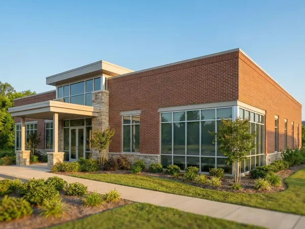 Professional dental consultation at a modern dental practice in Little Rock, AR with natural window light