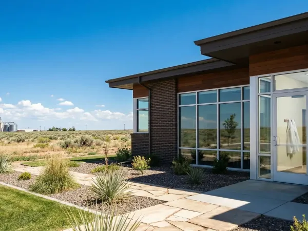 Modern dental office exterior serving patients across the Texas Panhandle in Amarillo, TX