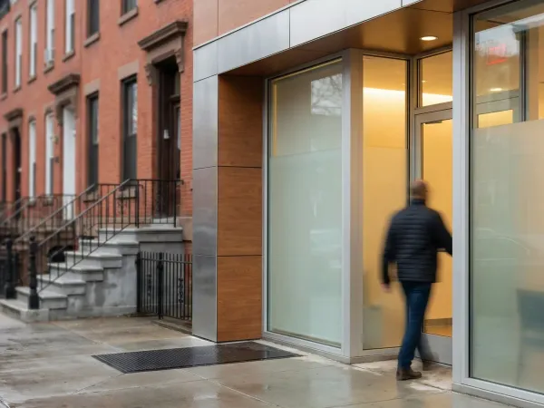 Professional medical consultation room at a private healthcare practice in Newark, NJ