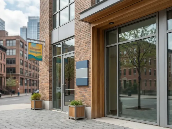 Modern dental practice reception and treatment area at a Newark, NJ dental office welcoming new patients